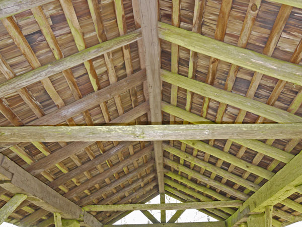 Horn Mountain Rebuilt Picnic Shelter