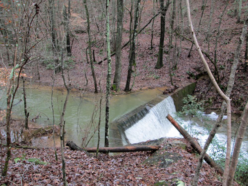 Lanie Creek Dam, Very High Stream Flow